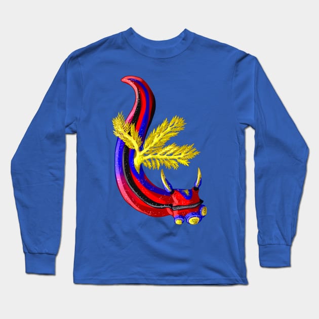 Polyamorous Nudibranch Long Sleeve T-Shirt by candychameleon